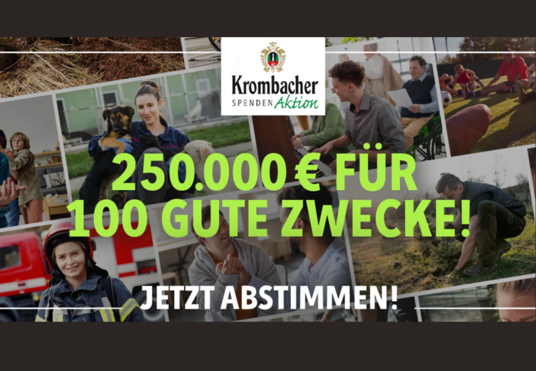 Krombacher Aktion Flyer